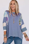 Floral & Striped Tunic