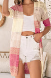 Striped Summer Cardigan