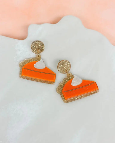 Pumpkin Pie Earrings