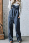 Blue Corduroy Overalls