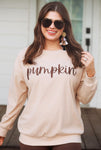 Pumpkin Corded Pullover