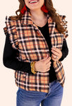 Plaid Vest