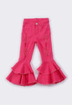 Pink kids  Bell Bottoms