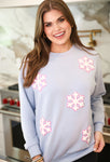 Snowflake Patch Pullover