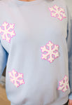 Snowflake Patch Pullover