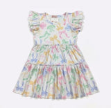 Pastel Bow Kids Dress