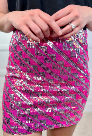 Sequin Skirt