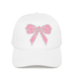 Rhinestone Bow Hat