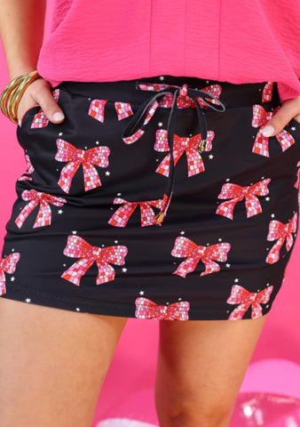 Disco Bow Skort