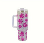 Rhinestone Paw Tumbler