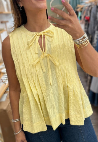 Yellow Tie Tank