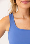 Blue tank