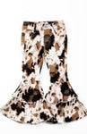 Cowhide Denim Flares