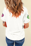 Sequin Pumpkin Tee