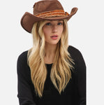 Brown Brushed Cowboy Hat