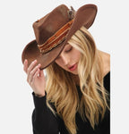 Brown Brushed Cowboy Hat