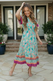 Boho Floral Dress