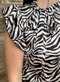 Savanna Stripe Top