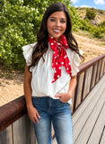Cream Babydoll Top