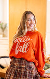 Hello Fall Sequin Top