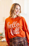Hello Fall Sequin Top