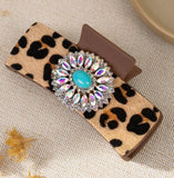 Claw Clips Leopard Hide