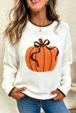 Pumpkin Bow Sweater
