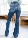 Cat's Whiskers Bootcut Jeans with Pockets