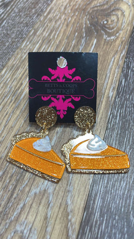 Pumpkin Pie Earrings