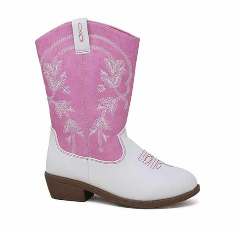 Kids Pink Cowgirl Boots