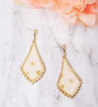 Gold Speck Earrings
