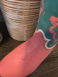 Western Boot Vase