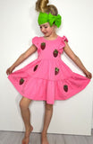 Strawberry Sequin Dress