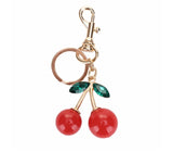 Red Purse w/ cherry charm