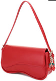Red Purse w/ cherry charm