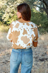 Cowhide Craze Top