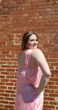 Marbled Maxi Dress