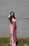 Marbled Maxi Dress