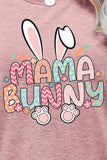 MAMA BUNNY Easter Graphic Short Sleeve Tee